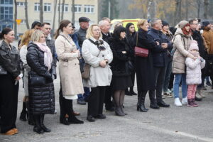 7.11.2024. Kielce. Uroczystość ślubowanie policjantów / Fot. Wiktor Taszłow – Radio Kielce