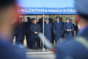 7.11.2024. Kielce. Uroczystość ślubowanie policjantów / Fot. Wiktor Taszłow – Radio Kielce