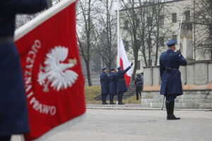 7.11.2024. Kielce. Uroczystość ślubowanie policjantów / Fot. Wiktor Taszłow – Radio Kielce