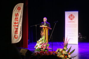 13.11.2024. Kielce. WDK. Jubileusz 35-lecia kieleckiej Caritas / Fot. Wiktor Taszłow - Radio Kielce