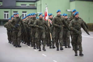 13.11.2024. Kielce. Uroczyste przekazanie Flagi Rzeczpospolitej Polskiej przez Marszałka Sejmu / Fot. Wiktor Taszłow - Radio Kielce