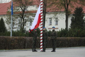 13.11.2024. Kielce. Uroczyste przekazanie Flagi Rzeczpospolitej Polskiej przez Marszałka Sejmu / Fot. Wiktor Taszłow - Radio Kielce