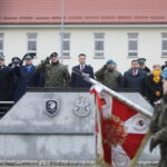 13.11.2024. Kielce. Uroczyste przekazanie Flagi Rzeczpospolitej Polskiej przez Marszałka Sejmu / Fot. Wiktor Taszłow - Radio Kielce