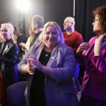 13.11.2024. Jędrzejów. Spotkanie Szymona Hołowni z mieszkańcami / Fot. Wiktor Taszłow - Radio Kielce