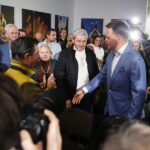 13.11.2024. Jędrzejów. Spotkanie Szymona Hołowni z mieszkańcami / Fot. Wiktor Taszłow - Radio Kielce