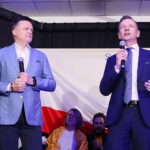 13.11.2024. Jędrzejów. Spotkanie Szymona Hołowni z mieszkańcami / Fot. Wiktor Taszłow - Radio Kielce