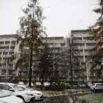 18.11.2024 Kielce. Pierwszy Śnieg / Fot. Wiktor Taszłow - Radio Kielce