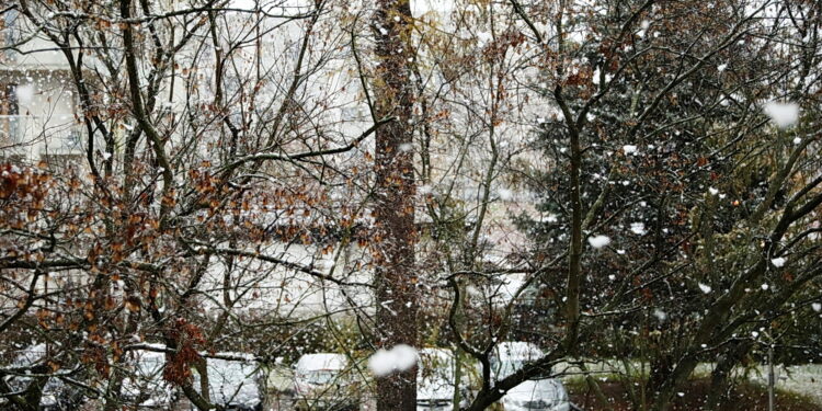 IMGW ostrzega przed intensywnymi opadami śniegu