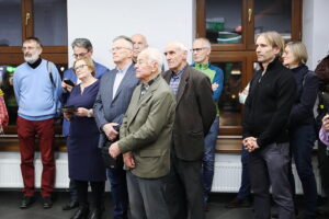 28.11.2024 Kielce. Muzeum Dialogu Kultur. Wernisaż wystawy "Marmury kieleckie. Tradycja i współczesność" / Fot. Wiktor Taszłow - Radio Kielce