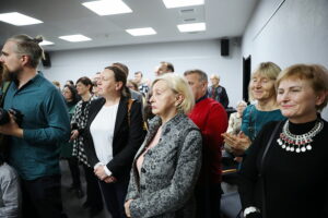 28.11.2024 Kielce. Muzeum Dialogu Kultur. Wernisaż wystawy "Marmury kieleckie. Tradycja i współczesność" / Fot. Wiktor Taszłow - Radio Kielce