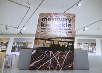 28.11.2024 Kielce. Muzeum Dialogu Kultur. Wernisaż wystawy "Marmury kieleckie. Tradycja i współczesność" / Fot. Wiktor Taszłow - Radio Kielce