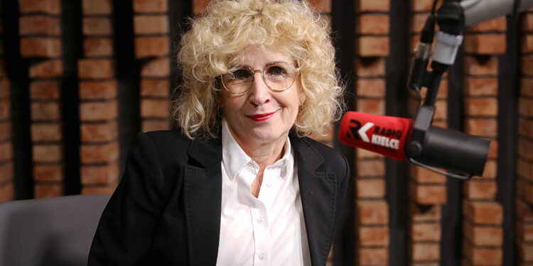 29.11.2024. Radio Kielce. Rozmowa Dnia. Na zdjęciu: prof. Beata Wojciechowska - rektor UJK w Kielcach / fot. Wiktor Taszłow - Radio Kielce