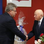 29.11.2024. Mieczysław Kasiński, weteran Batalionów Chłopskich obchodzi 103. urodziny / Fot. Wiktor Taszłow - Radio Kielce