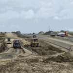 30.10.2024. Budowa obwodnicy Opatowa / Fot. GDDKiA - obwodnicaopatowa.pl