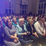 10.11.2024. Chobrzany. Wieczornica w Zespole Placówek Oświatowych / Fot. Grażyna Szlęzak - Radio Kielce