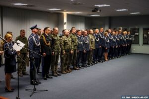 27.11.2024. Kielce. Mianowanie nowego komendanta policji / Fot. Świętokrzyska Policja