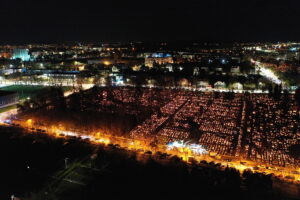 Kielce. Wszystkich Świętych. Cmentarze z lotu ptaka - Radio Kielce