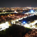 Kielce. Wszystkich Świętych. Cmentarze z lotu ptaka - Radio Kielce