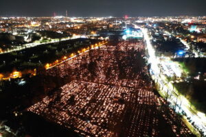 Kielce. Wszystkich Świętych. Cmentarze z lotu ptaka - Radio Kielce