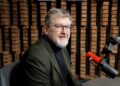 14.11.2024. Radio Kielce. Rozmowa Dnia. Na zdjęciu: Robert Wieczorek - koordynator XXX Festiwalu Form Dokumentalnych NURT 2024 / Fot. Piotr Kwaśniewski - Radio Kielce