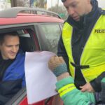 08.11.2024. Sandomierz. Akcja „Trzeźwy kierowca - bezpieczna droga" / Fot. Grażyna Szlęzak - Radio Kielce