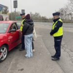 08.11.2024. Sandomierz. Akcja „Trzeźwy kierowca - bezpieczna droga" / Fot. Grażyna Szlęzak - Radio Kielce