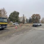 12.11.2024 Sandomierz. Budowa parkingu / Fot. Grażyna Szlęzak - Radio Kielce