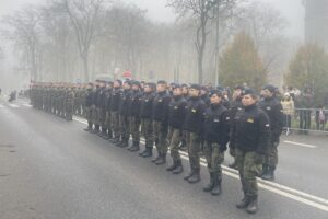 11.11.2024. Sandomierz. Obchody Święta Niepodległości / Fot. Grażyna Szlęzak - Radio Kielce