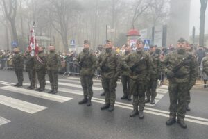 11.11.2024. Sandomierz. Obchody Święta Niepodległości / Fot. Grażyna Szlęzak - Radio Kielce