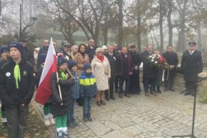 11.11.2024. Sandomierz. Obchody Święta Niepodległości / Fot. Grażyna Szlęzak - Radio Kielce