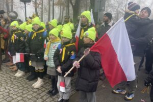 11.11.2024. Sandomierz. Obchody Święta Niepodległości / Fot. Grażyna Szlęzak - Radio Kielce