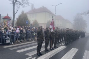 11.11.2024. Sandomierz. Obchody Święta Niepodległości / Fot. Grażyna Szlęzak - Radio Kielce