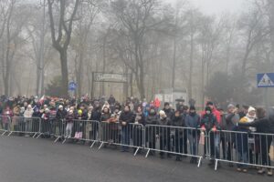 11.11.2024. Sandomierz. Obchody Święta Niepodległości / Fot. Grażyna Szlęzak - Radio Kielce