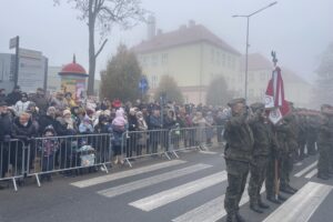 11.11.2024. Sandomierz. Obchody Święta Niepodległości / Fot. Grażyna Szlęzak - Radio Kielce