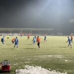 22.11.2024. Ostrowiec Św. 18. kolejka Betclic III ligi: KSZO 1929 Ostrowiec - Wisła II Kraków / Fot. Kamil Król - Radio Kielce