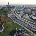 26.11.2024. Kielce. Skrzyżowanie ulic Warszawskiej, Orkana, Zapolskiej, Jaworskiego / Fot. Jarosław Kubalski - Radio Kielce