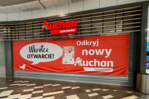 12.11.2024. Kielce. Auchan w Galerii Korona / Fot. Wiktor Taszłow - Radio Kielce