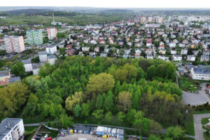 Kielce. Miejsce, gdzie ma powstać park Mikrolas Czarnowski / Fot. Wiktor Pytlak - KO