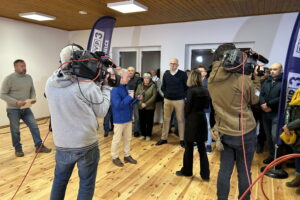 20.11.2024. Dobrów w gminie Tuczępy. Interwencja Radia Kielce. / Fot. Arkadiusz Miller - Radio Kielce