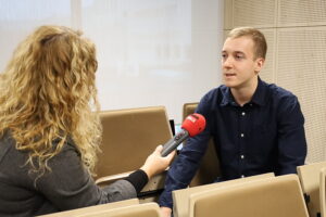 13.11.2024 Kielce, Politechnika Świętokrzyska. Konferencja pt.: Dzieciństwo bez przemocy. / Fot. Radosław Majkowski