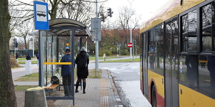 15.11.2024 Kielce. Nowe przystanki autobusowe / Fot. Radosław Majkowski - Radio Kielce