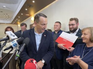 Minister Radosław Sikorski w Końskich - Radio Kielce