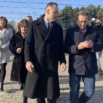 25.11.2024. Włoszczowa. Wizyta Karola Nawrockiego / Fot. Magdalena Galas-Klusek - Radio Kielce