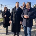 25.11.2024. Włoszczowa. Wizyta Karola Nawrockiego / Fot. Magdalena Galas-Klusek - Radio Kielce