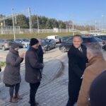 25.11.2024. Włoszczowa. Wizyta Karola Nawrockiego / Fot. Magdalena Galas-Klusek - Radio Kielce