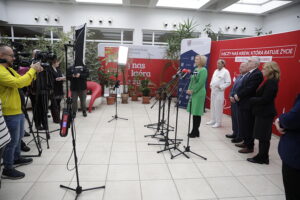 22.11.2024. Kielce. Konferencja w Centrum Krwiodawstwa i Krwiolecznictwa / Fot. Jarosław Kubalski - Radio Kielce