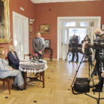 26.11.2024. Oblęgorek. Pałacyk Henryka Sienkiewicza. Podsumowanie projektu związanego z remontem obiektu / Fot. Jarosław Kubalski - Radio Kielce