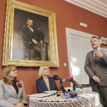 26.11.2024. Oblęgorek. Pałacyk Henryka Sienkiewicza. Podsumowanie projektu związanego z remontem obiektu / Fot. Jarosław Kubalski - Radio Kielce