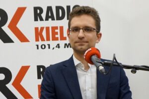 Na zdjęciu: Michał Wawer / Fot. Dionizy Krawczyński - Radio Kielce