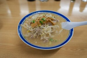 Sapporo. Miso ramen w Aji no Sanpei / Fot. Katarzyna Grabowska